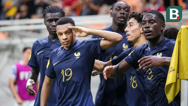 Foto: Sikat Amerika Serikat, Timnas Prancis U-17 Lolos ke Babak 16 Besar Piala Dunia U-17 2023 dengan Poin Sempurna