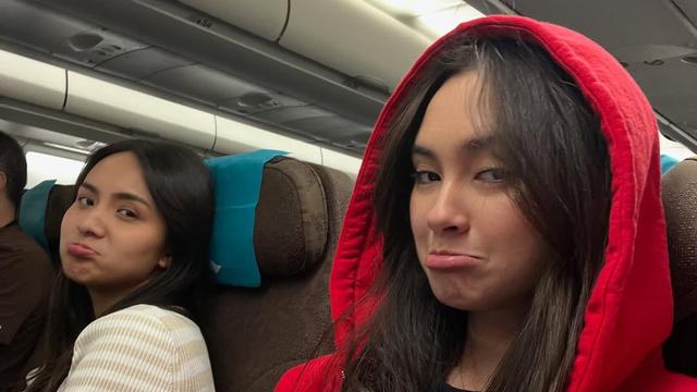 Potret Kedekatan Caitlin Halderman dan Angie Marcheria (credit: instagram/caitlinhalderman)