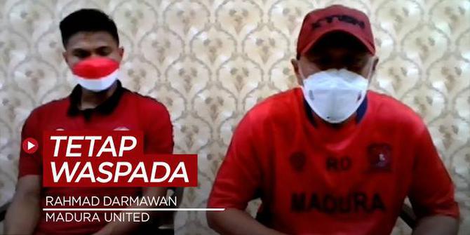 VIDEO: Performa Kian Membaik, Rahmad Darmawan Minta Madura United Tetap Waspada Melawan Persija Jakarta