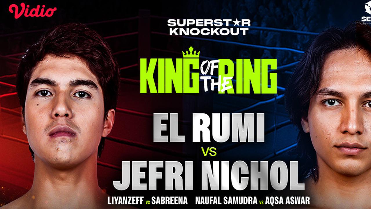 El Rumi vs Jefri Nichol Rematch! Ini Cara Nonton Superstar Knockout Vol. 3 di Vidio
