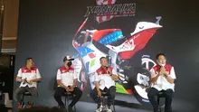 Mandalika Racing Team Indonesia resmi diluncurkan dengan Dimas Ekky Pratama sebagai pembalap, tapi ada satu pembalap yang dirahasiakan (Liputan6.com/Defri Saefullah)