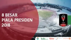 Berita video hasil undian 8 besar Piala Presiden 2018. Persebaya bertemu PSMS Medan, Arema menantang Sriwijaya FC.