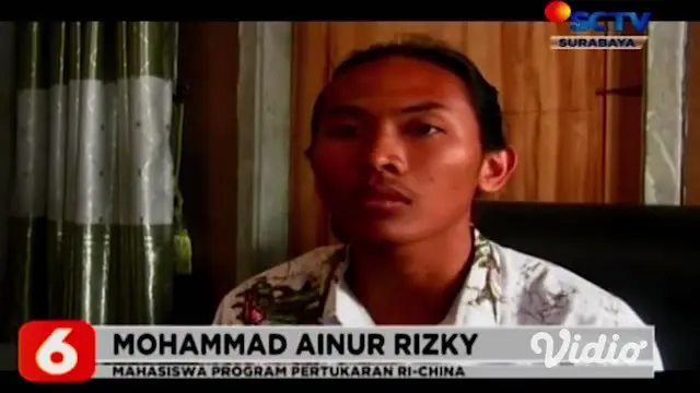 VIDEO: Mahasiswa Pertukaran RI-China Asal Jember Kuliah Lewat Video Streaming