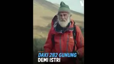 Nick Gardner, pria berusia 81 tahun bertekad untuk mendaki 282 ‘munro’ atau gunung yang miliki tinggi lebih dari 1,02 km di Skotlandia dalam 1.200 hari atau 39 bulan.