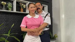 Inul Daratista ikhlas menerima kekurangan Adam Suseno. "Apalgi ketika sdh tdk sangat tampan seperti saat muda," tulisnya. (Foto: Instagram/ inul.d)