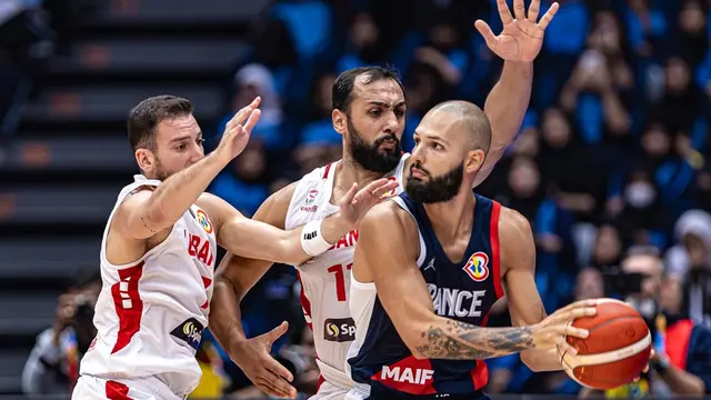 Lebanon Vs Prancis di FIBA World Cup 2023 Jakarta