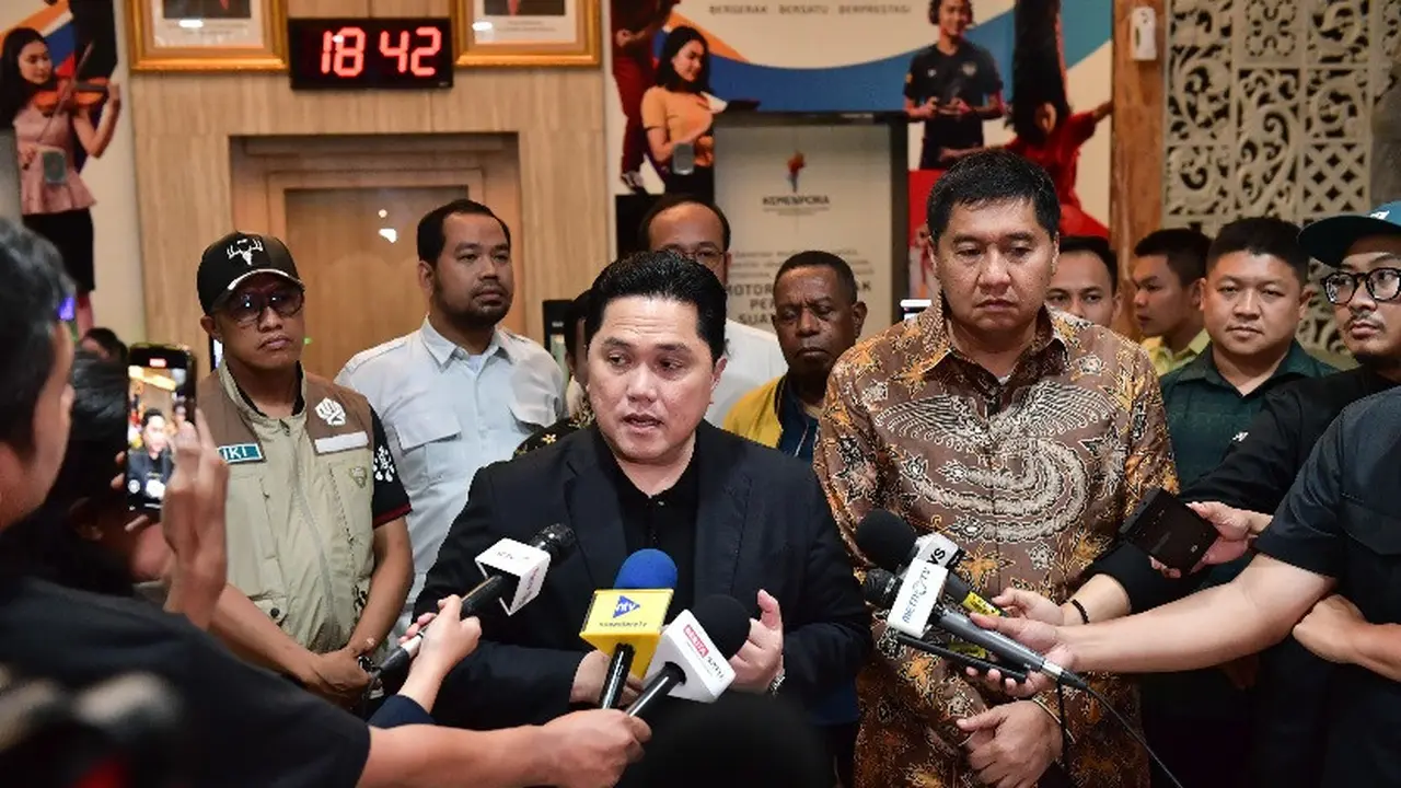 Erick Thohir dan Maruarar Sirait