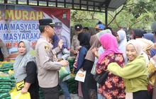 Polres Karimun Gelar Pasar Murah Beras SPHP, Bantu Stabilkan Harga Pangan Warga