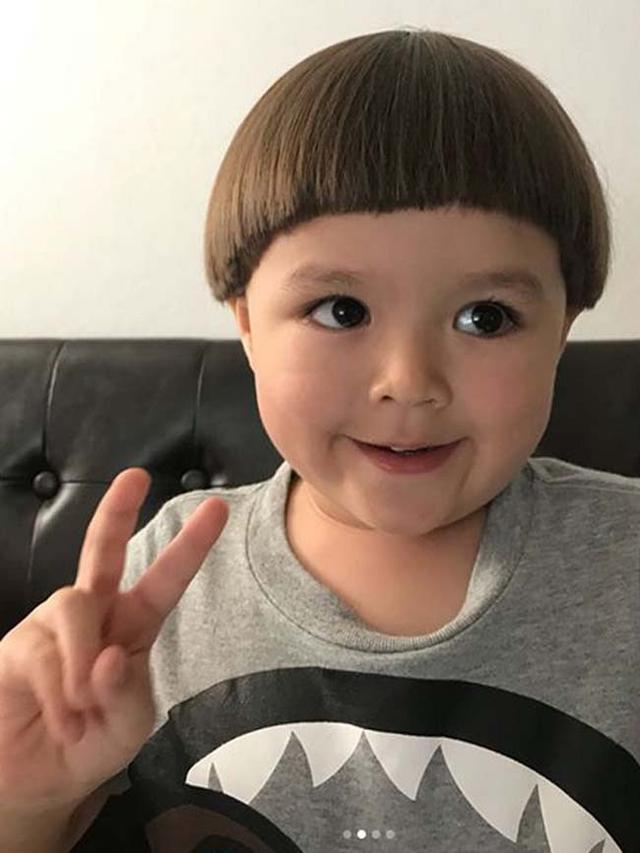 Selain Kiano Tiger Wong, 5 Anak Artis Ini Punya Gaya Rambut Nyentrik