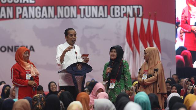 Presiden Jokowi Salurkan PKH dan BPNT di Bogor