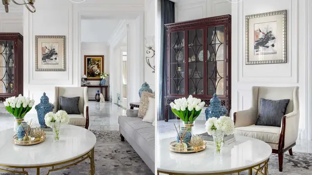 Desain Interior Rumah Klasik Kekinian yang Tampil Mewah dan Elegan