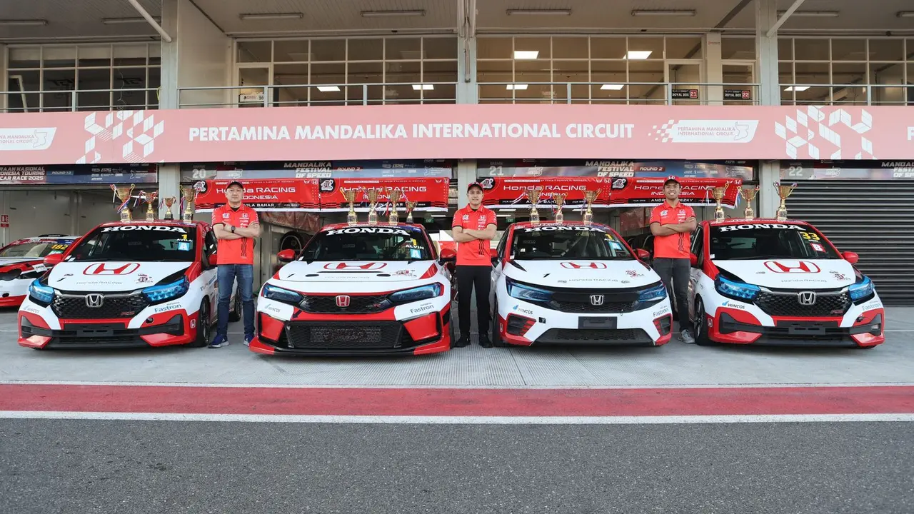 3 Pembalap Honda Coba Pertahankan Dominasi di Mandalika Festival of Speed Round 4