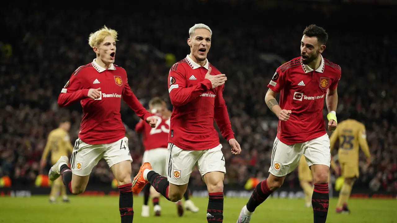Fred dan Antony Cetak Gol, Manchester United Singkirkan Barcelona di Liga Europa