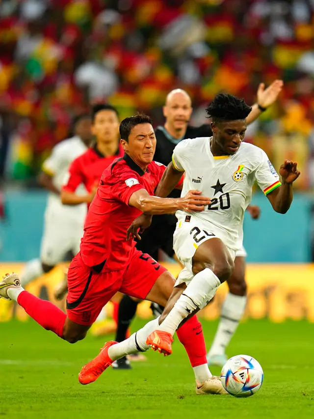 Ghana Kalahkan Korea Selatan di Piala Dunia 2022