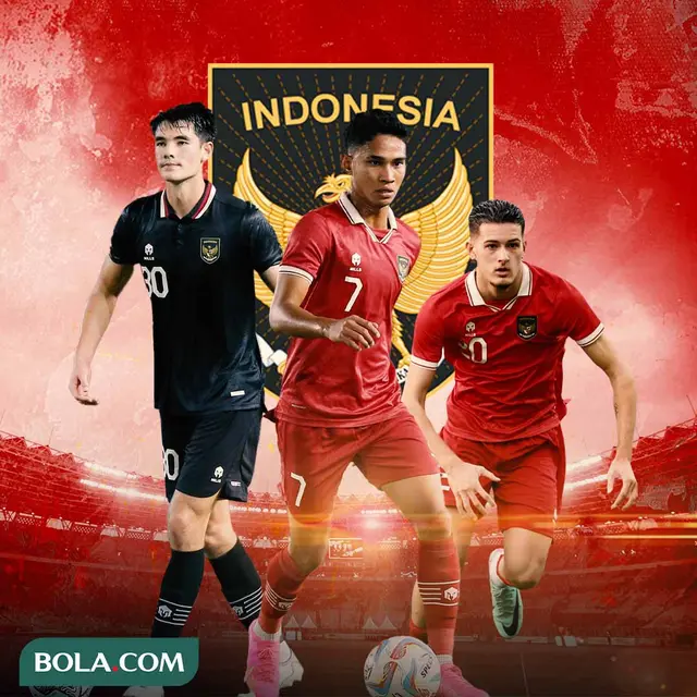 Timnas Indonesia - Elkan Baggott, Marselino Ferdinan, Justin Hubner