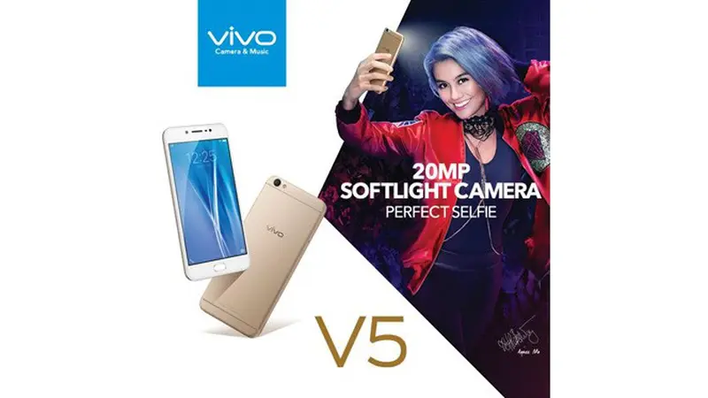 Ciptakan Selfie Ala Supermodel Dengan Vivo V5!