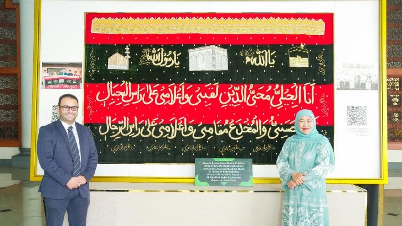 Khofifah dan Wakil Dubes Mesir Matangkan Kerja Sama Jatim Mesir Sister Province