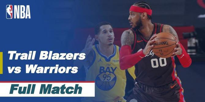VIDEO: Highlights NBA, Portland Trail Blazer Berhasil Tundukan Golden State Warriors dengan Skor 108-106