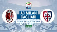 Susunan Pemain AC Milan Vs Cagliari