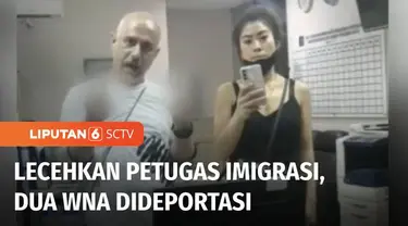 Melecehkan Petugas Imigrasi Bandara Soetta, dua WNA asal Jepang dan Australia dideportasi dan masuk daftar cekal atau tidak boleh datang kembali ke Indonesia. Salah seorang WNA melemparkan amplop berisi dokumen saat diperiksa di Bandara Soetta.