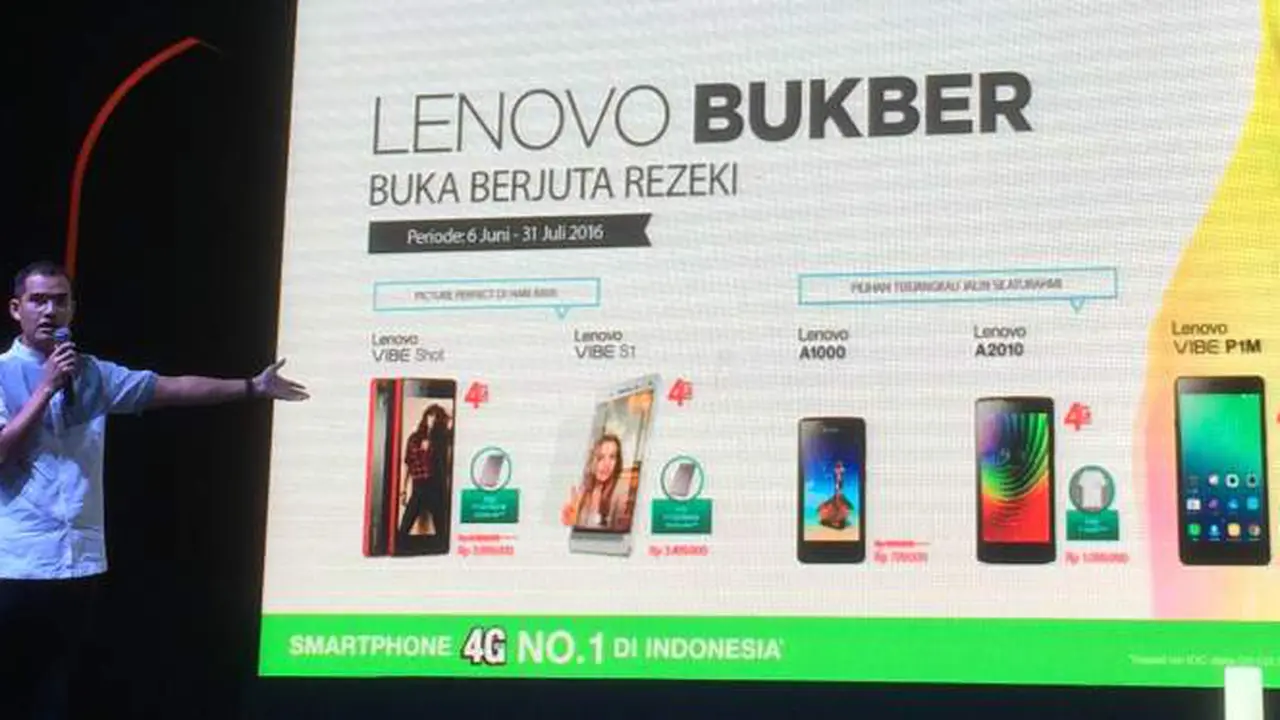 Country Lead Mobile Business Group Lenovo Indonesia, Adrie R. Suhadi
