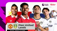 Link Live Streaming Liga Inggris : Manchester United Vs Leeds di Vidio, 9 Februari 2023. (Sumber : dok. vidio.com)