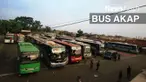  Suku Dinas Perhubungan Jakarta Barat (Sudinhub Jakbar) menindak puluhan bus antar kota antar propinsi (Akap) di Terminal Kalideres, Jakarta Barat.