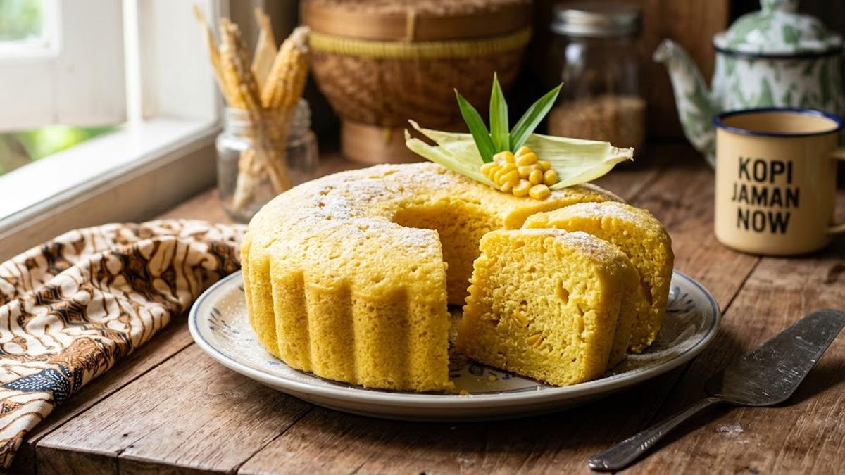 Resep Bolu Jagung Manis Kukus, Cuma 2 Telur Ekonomis dan Praktis