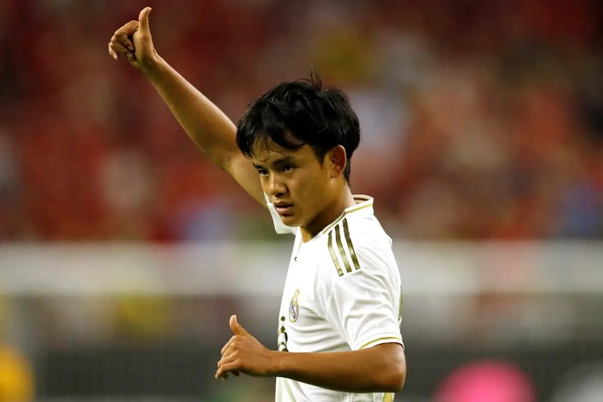 Pemain muda Real Madrid, Takefusa Kubo.