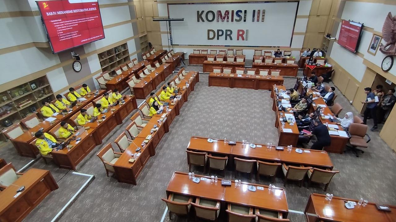 DPR dan Pemerintah Sepakat Penghinaan Presiden Bisa Diselesaikan Lewat Restorative Justice Masuk RUU KUHAP