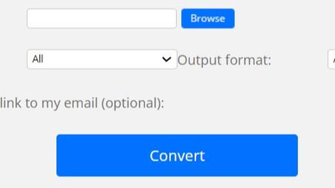 Gunakan Convert Files untuk Mengonversi Video