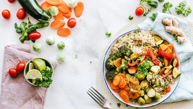 ilustrasi makanan bergizi/pexels