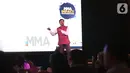 Managing Director MMA APAC Rohit Dadwal menjadi pembicara  dalam forum pemasaran digital MMA Impact Indonesia 2019 di Jakarta, Kamis (3/10/2019). MMA Impact Indonesia 2019 membahas seluk beluk dan peluang mengenai pemasaran digital di Indonesia. (Liputan6.com/Angga Yuniar)