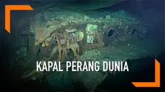 Kapal induk Amerika Serikat era Perang Dunia II  ditemukan di sekitar Pulau Solomon. Kapal bernama USS Hornet ini menghilang selama 76 tahun setelah karam.
