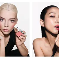 Tiga ikon dunia hiburan dari Korea, Hollywood, dan fashion internasional tampil dalam satu frame untuk kampanye makeup terbaru Dior. [Dok/Dior].