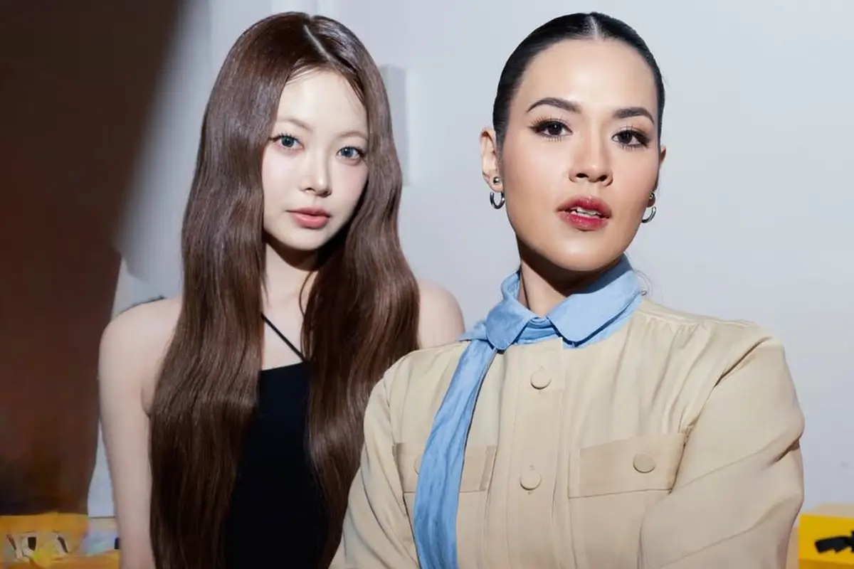 Tampil Flawless di Milan Fashion Week, Raisa Andalkan Makeup Brand Miliknya Sendiri