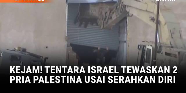 Dua Pria Palestina Tewas Usai Diduga Menyerah, Rekaman Picu Kecaman