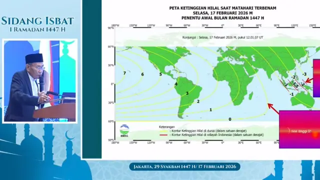 Sidang Isbat 1 Ramadan 1447 H/2026 M