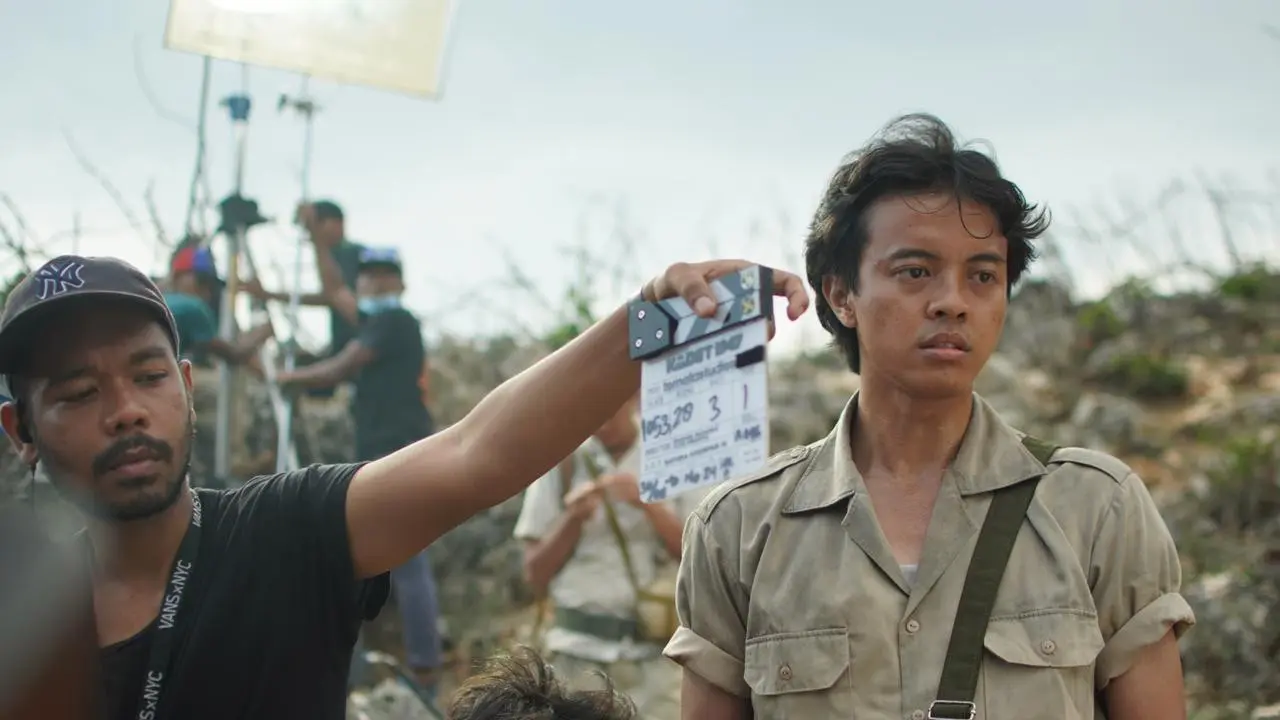 Bisma Karisma syuting film Kadet 1947