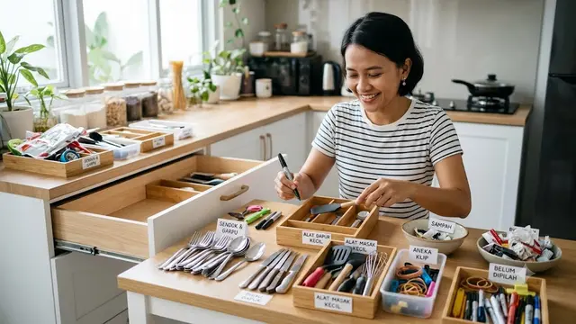 Trik Menata Laci Serbaguna agar Tidak Berantakan Lagi/AI Generated