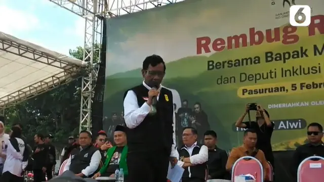 Cawapres Nomor Urut 3 Mahfud Md
