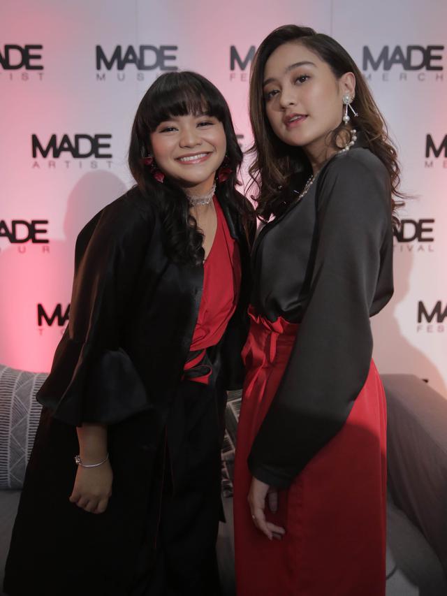 Salshabilla Adriani dan Amel Carla