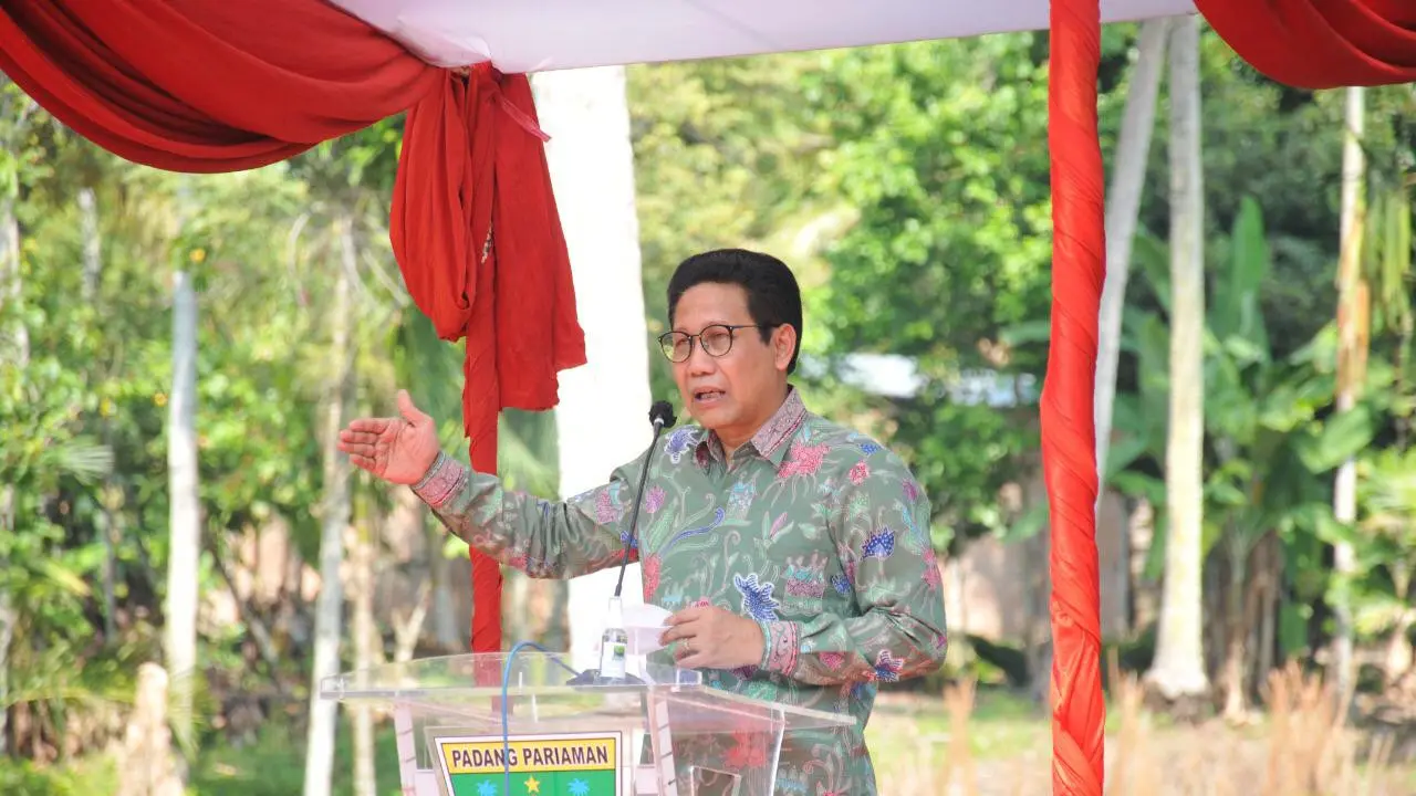 Menteri Desa, Pembangunan Daerah Tertinggal dan Transmigrasi (Mendes PDTT), Abdul Halim Iskandar. (Liputan6.com/ Novia Harlina)