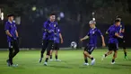 Pemain Argentina melakukan sesi latihan jelang menghadapi Polandia pada pertandingan sepak bola Grup D Piala Dunia U-17 2023 di Jakarta, Kamis (16/11/2023). Argentina wajib menang saat bertemu Polandia pada partai terakhir Grup D Piala Dunia U-17 2023 tersebut jika ingin lolos ke babak 16 besar. (Doc. LOC WCU17/BRY)