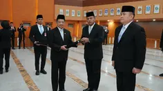 Mendagri Lantik Pejabat Eselon I, Ingatkan soal Loyalitas sampai Integritas