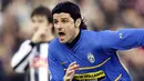 Juventus' striker Vincenzo Iaquinta celebrates after scoring during their Italian serie A football match against Udinese at Udine stadium on February 10, 2008. AFP PHOTO/ Luigi BERTELLO