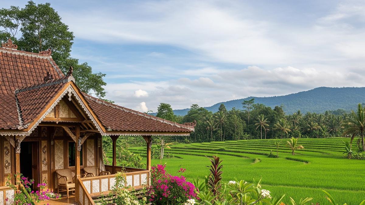 7 Rumah Desa dengan Jendela Jalusi Agar Angin Masuk Maksimal, Ciptakan Hunian Sejuk dan Nyaman