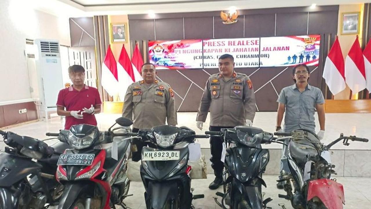 Polres Barito Utara Ungkap 21 Kasus Pengungkapan Kejahatan Jalanan, Amankan 30 Tersangka