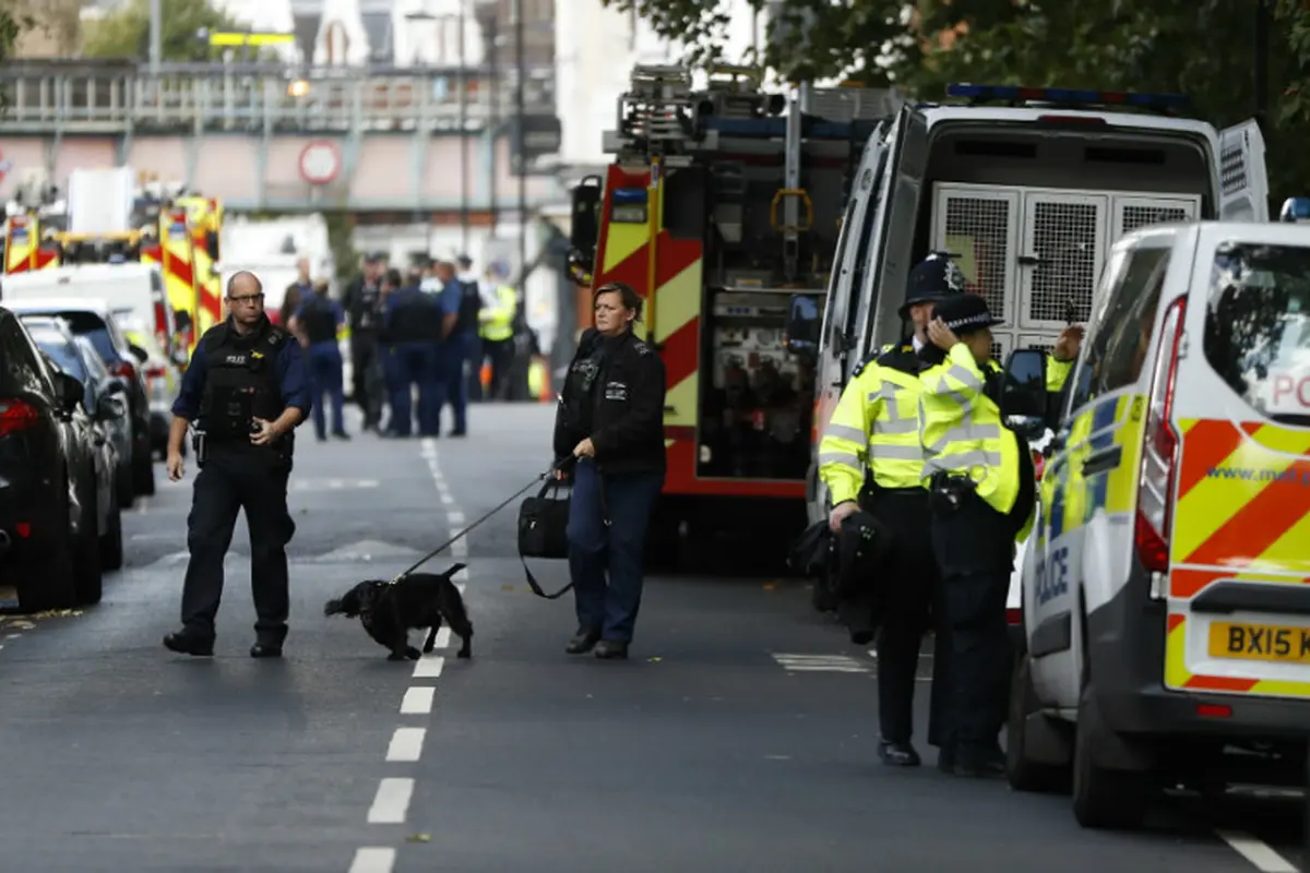 Ledakan di Parsons Green, London
