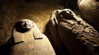 Penemuan 13 Peti Mati Berusia 2500 tahun di Mesir (Egypt's Ministry of Tourism and Antiquities)